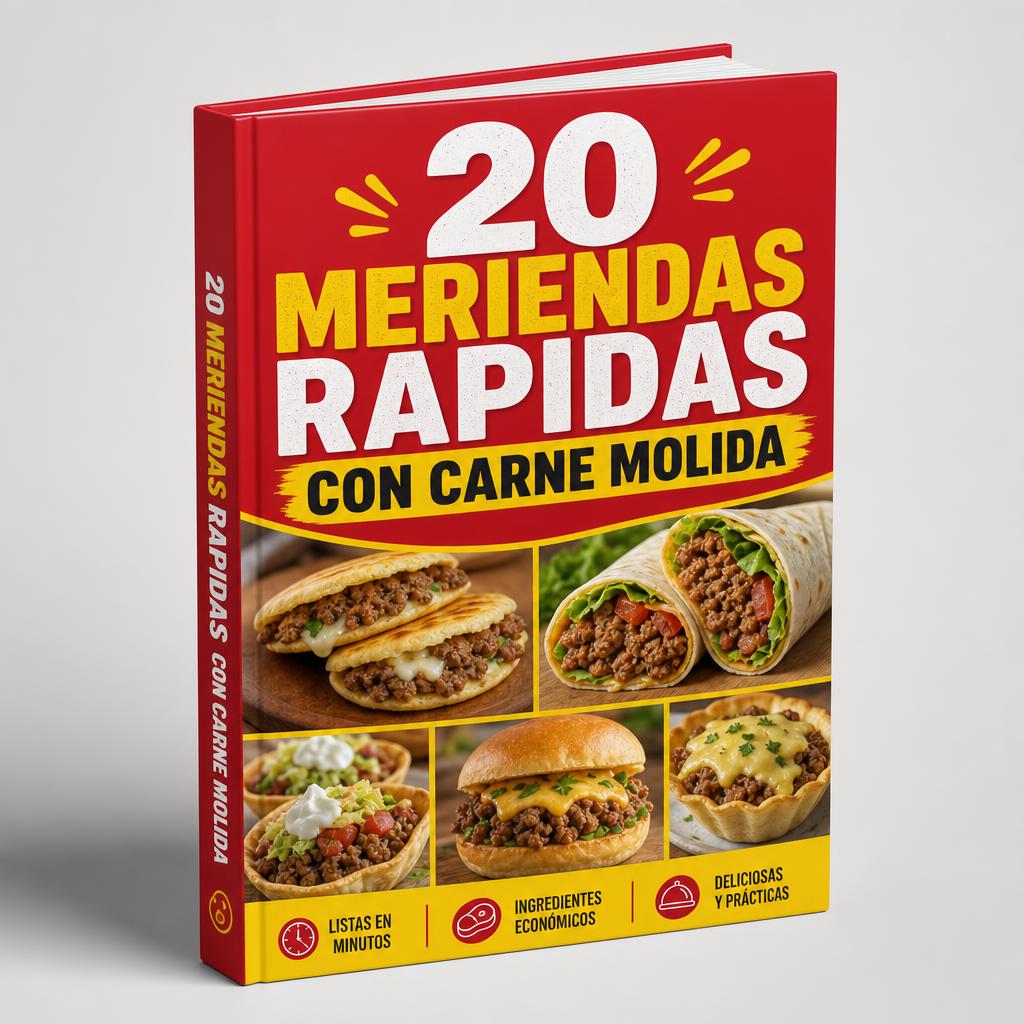 20 Meriendas Rápidas con Carne Molida