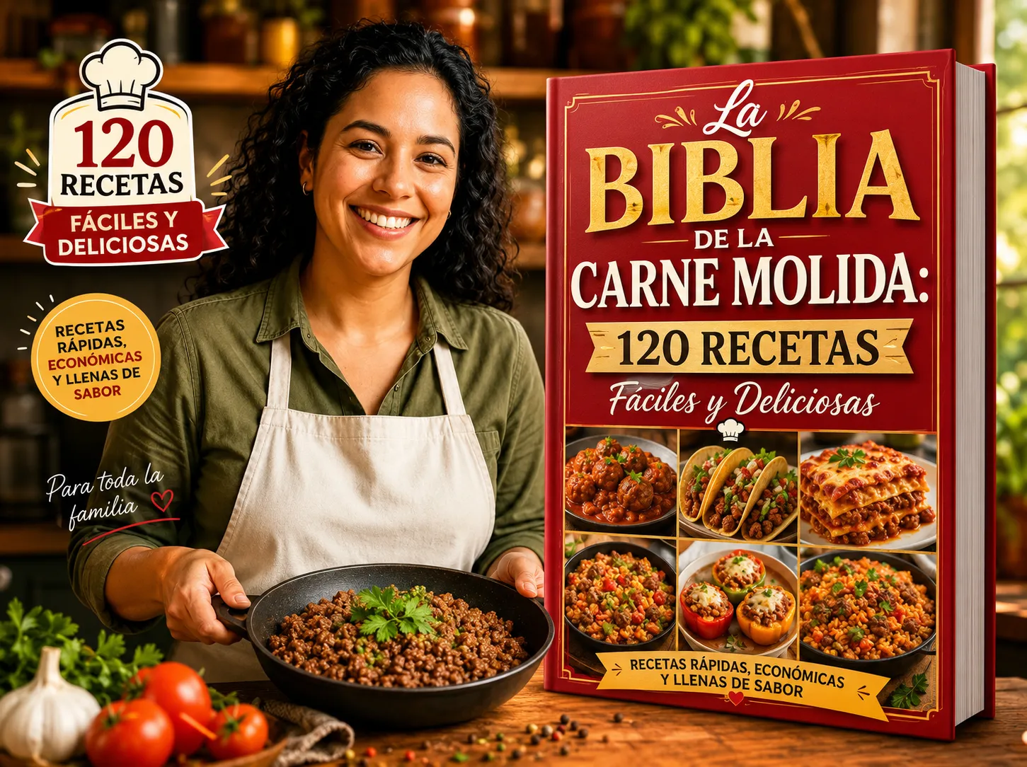 120 Recetas de Carne Molida